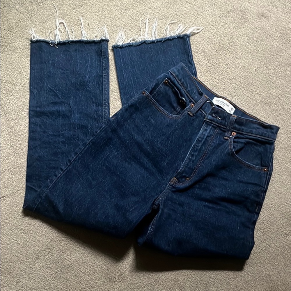 Abercrombie & Fitch 90s straight curve love Jean
